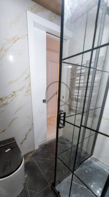 اجرای درب کشویی پنهان شو پروژه مهندس درکه واقع در دزاشیب