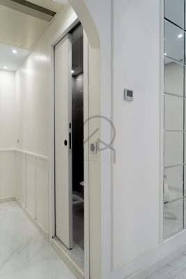 اجرای درب تلسکوپی پروژه امینی (تهران ایده)