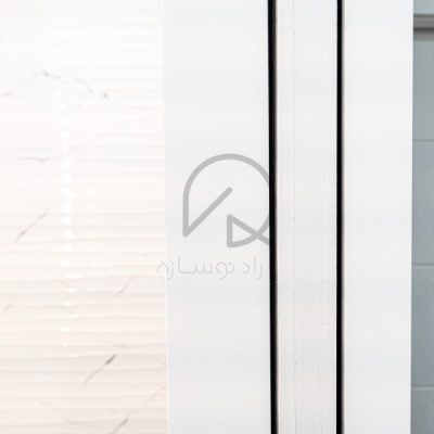 اجرای درب مخفی کشویی پروژه بازسازی مهندس ظریفیان