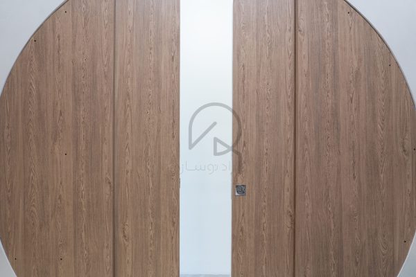 اجرای درب ریلی کشویی پروژه احمدی