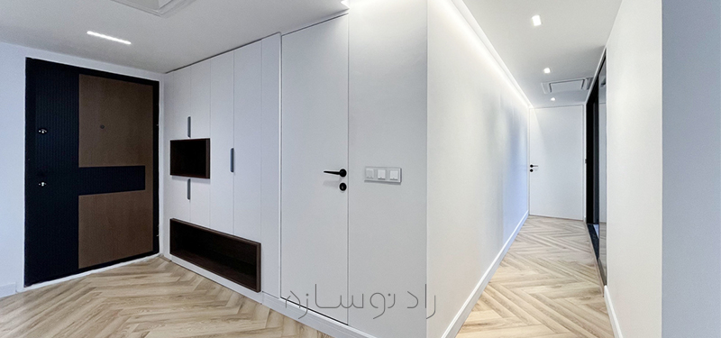 درب فریم لس دو لنگه