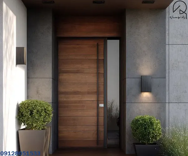 درب ضد سرقت چوبی از چه اجزایی تشکیل می شود؟